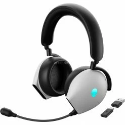 Gaming Headsets Alienware AW920H, Gaming-Headset (weiß, Bluetooth, USB-Dongle)