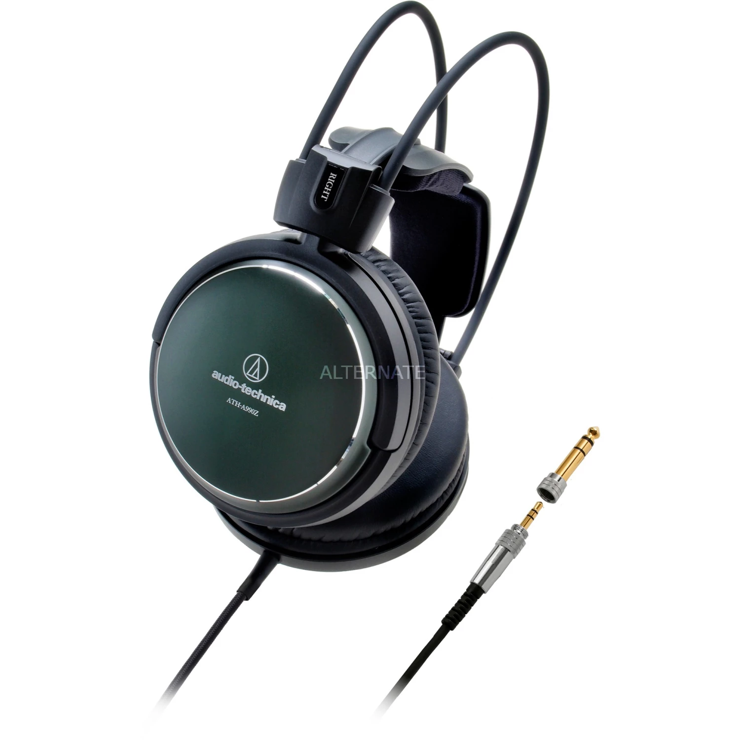 Audio Technica ATH-A990Z, Kopfhörer (schwarz/grün)