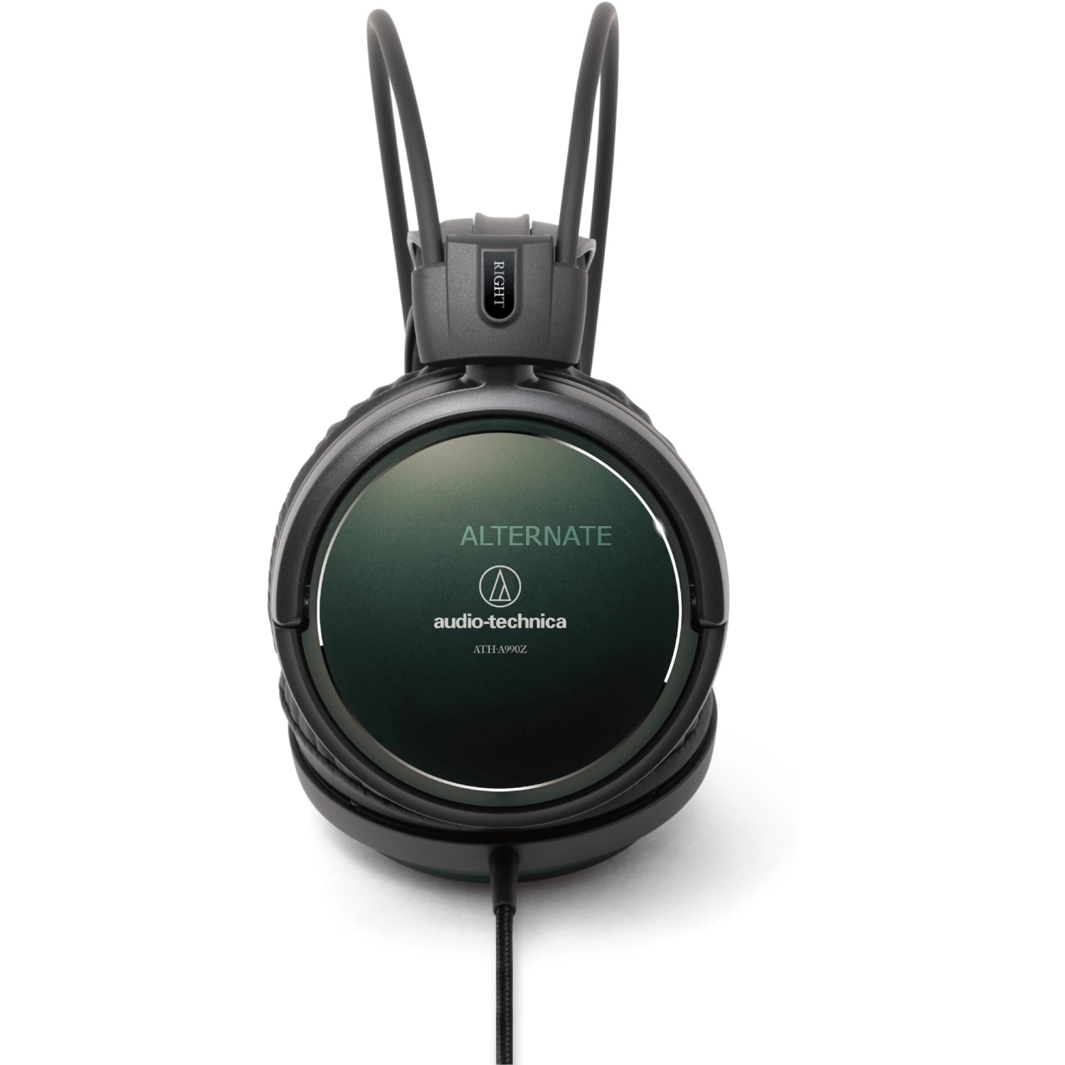 Audio Technica ATH-A990Z, Kopfhörer (schwarz/grün) – Bild 3