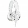 Audio Technica ATH-M50XWH, Kopfhörer (weiß, Klinke)