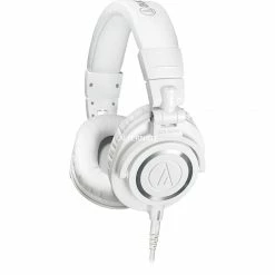 Audio Technica ATH-M50XWH, Kopfhörer (weiß, Klinke)