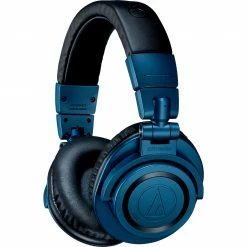 Kopfhörer Audio Technica ATH-M50xBT2DS, Headset (blau, Bluetooth, Klinke)