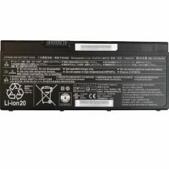 Notebook Akkus Fujitsu 4-Zellen-Akku, 50 Wh (schwarz)
