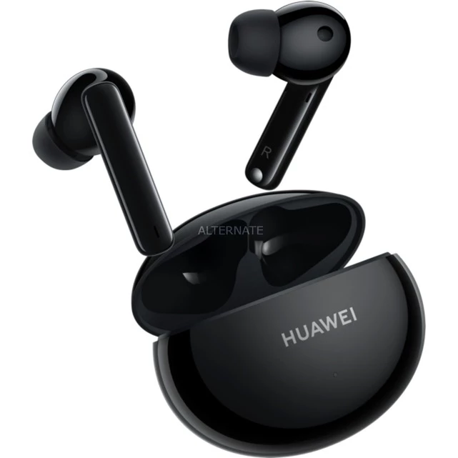Huawei FreeBuds 4i, Kopfhörer (schwarz, Bluetooth, ANC)