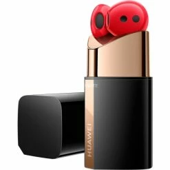 Huawei FreeBuds Lipstick, Kopfhörer (rot/schwarz, USB-C, Bluetooth)