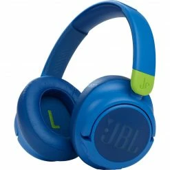 Kopfhörer JBL JR460 NC, Headset (blau, Bluetooth, Klinke, USB-C)