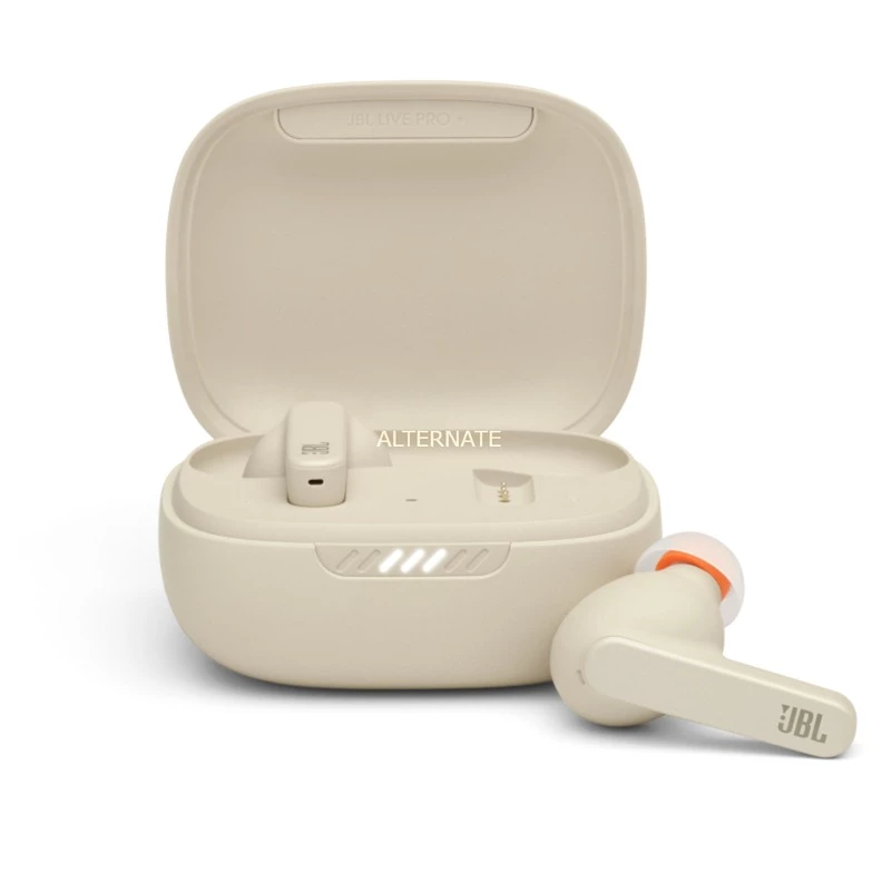 Hardware JBL Live Pro+ TWS, Kopfhörer (beige, ANC, Bluetooth) – Bild 3