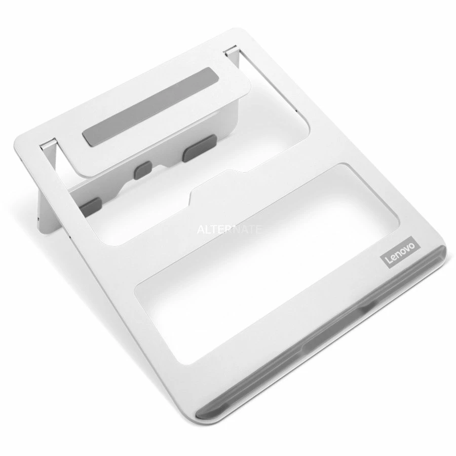 Notebookständer Lenovo Portabler Aluminium-Laptopständer (silber)
