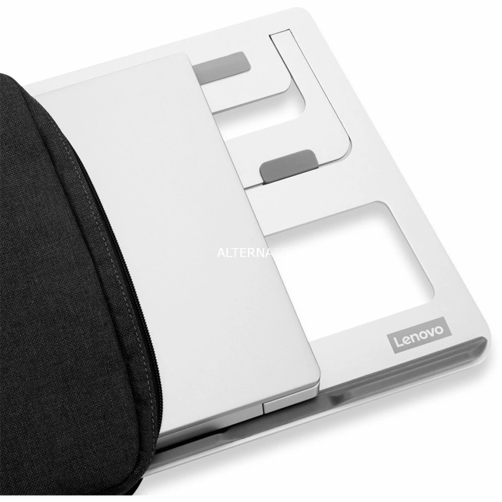 Notebookständer Lenovo Portabler Aluminium-Laptopständer (silber) – Bild 5