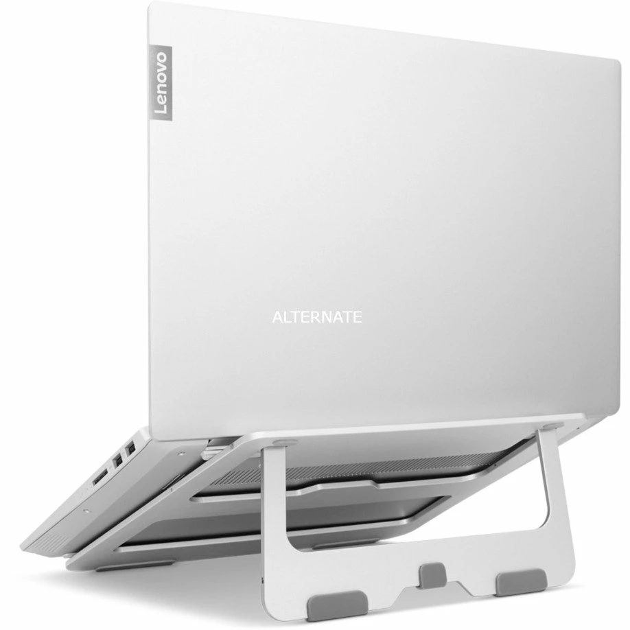 Notebookständer Lenovo Portabler Aluminium-Laptopständer (silber) – Bild 6