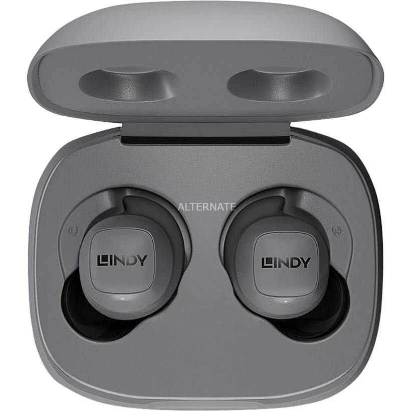 Lindy LE400W, Kopfhörer (grau, Bluetooth)