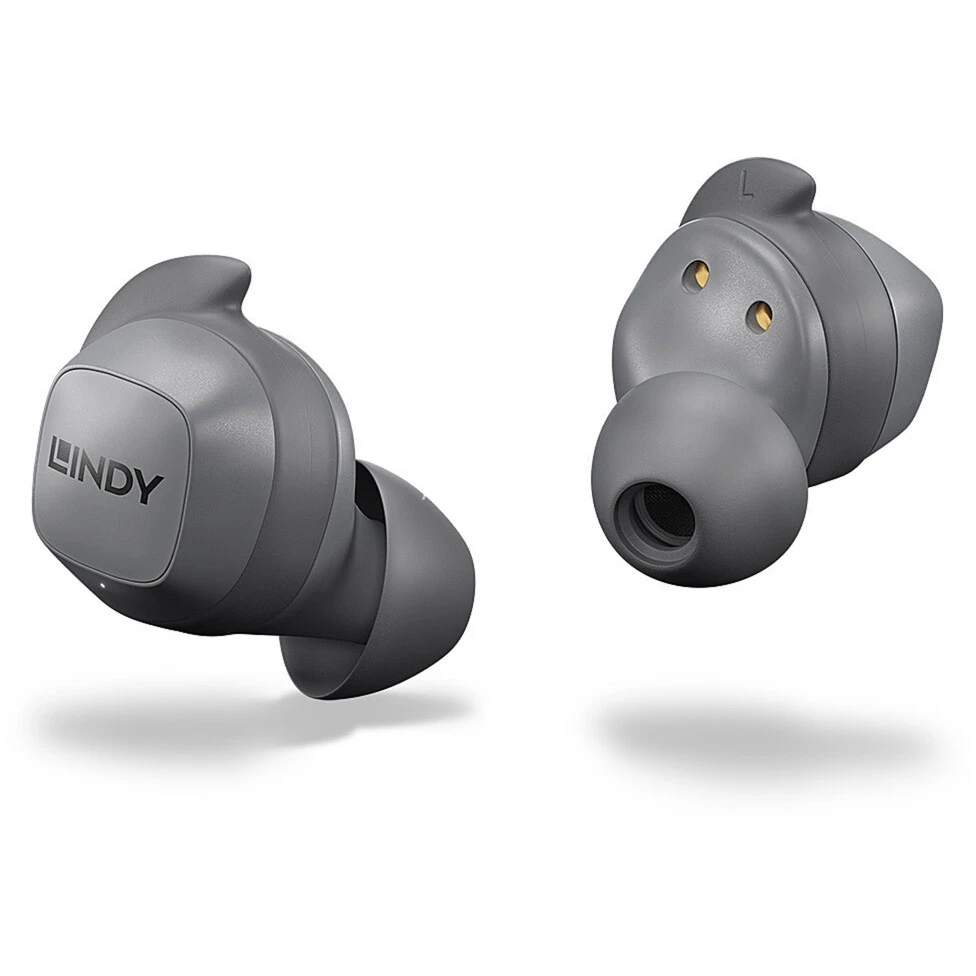 Lindy LE400W, Kopfhörer (grau, Bluetooth) – Bild 2