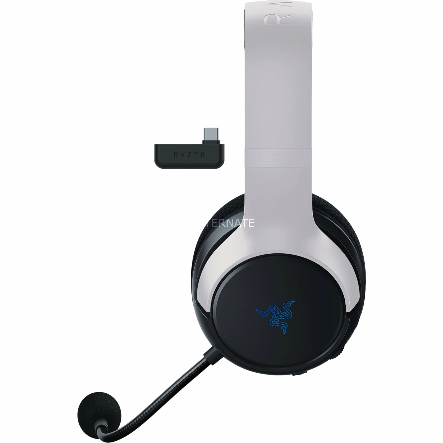 Gaming Headsets Razer Kaira Für PlayStation, Gaming-Headset (weiß/schwarz) – Bild 3