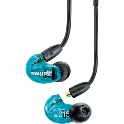 SHURE AONIC 215, Kopfhörer (blau, 3,5 Mm Klinke)