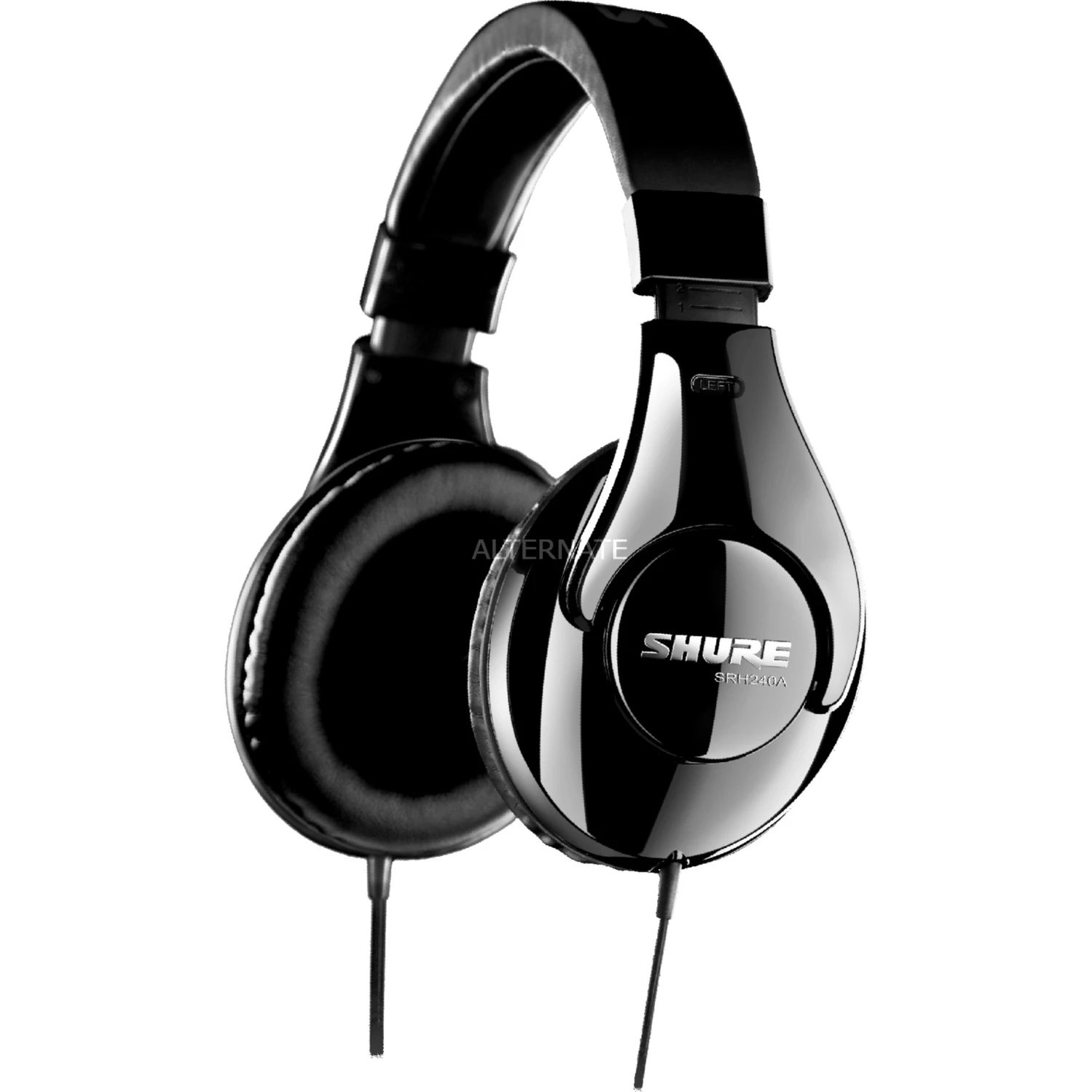 SHURE SRH240A, Kopfhörer (schwarz, 3,5 Mm Klinke)