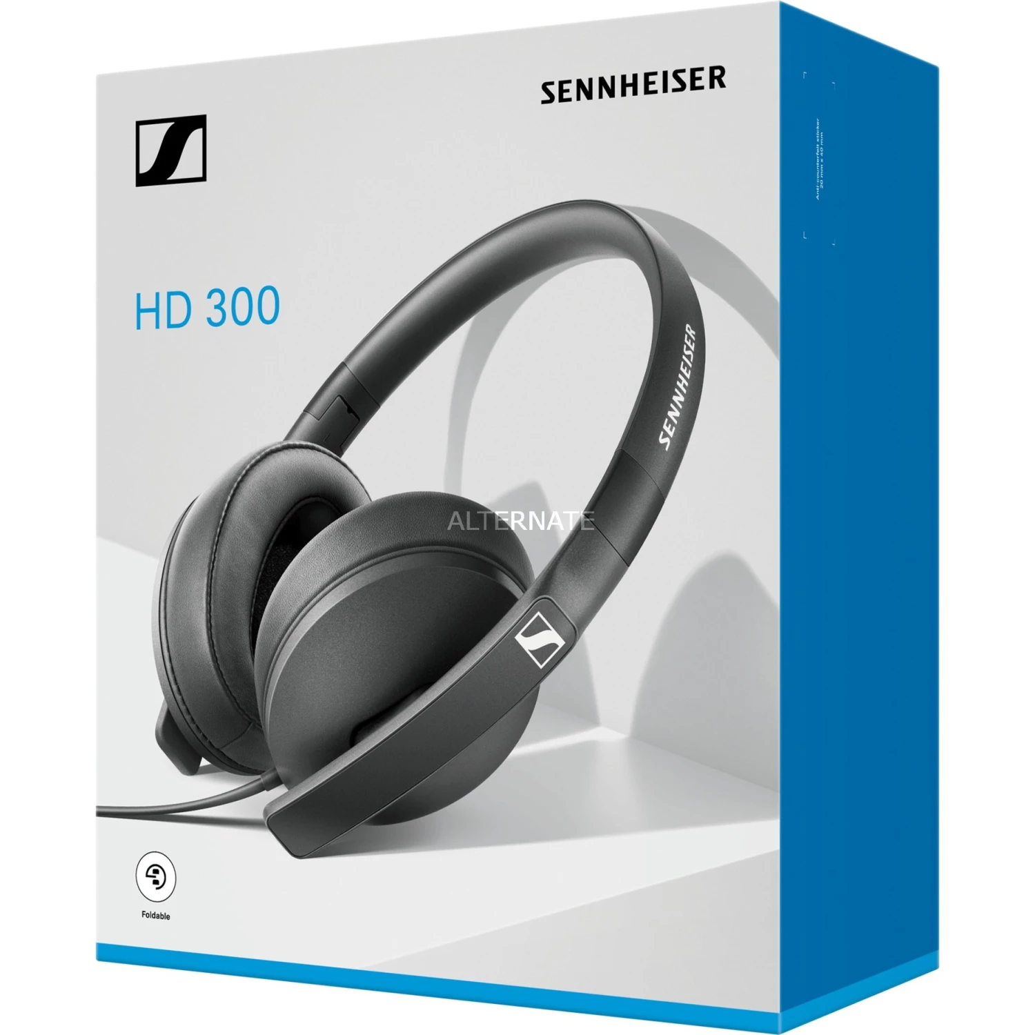 Sennheiser HD 300, Kopfhörer (schwarz) – Bild 5
