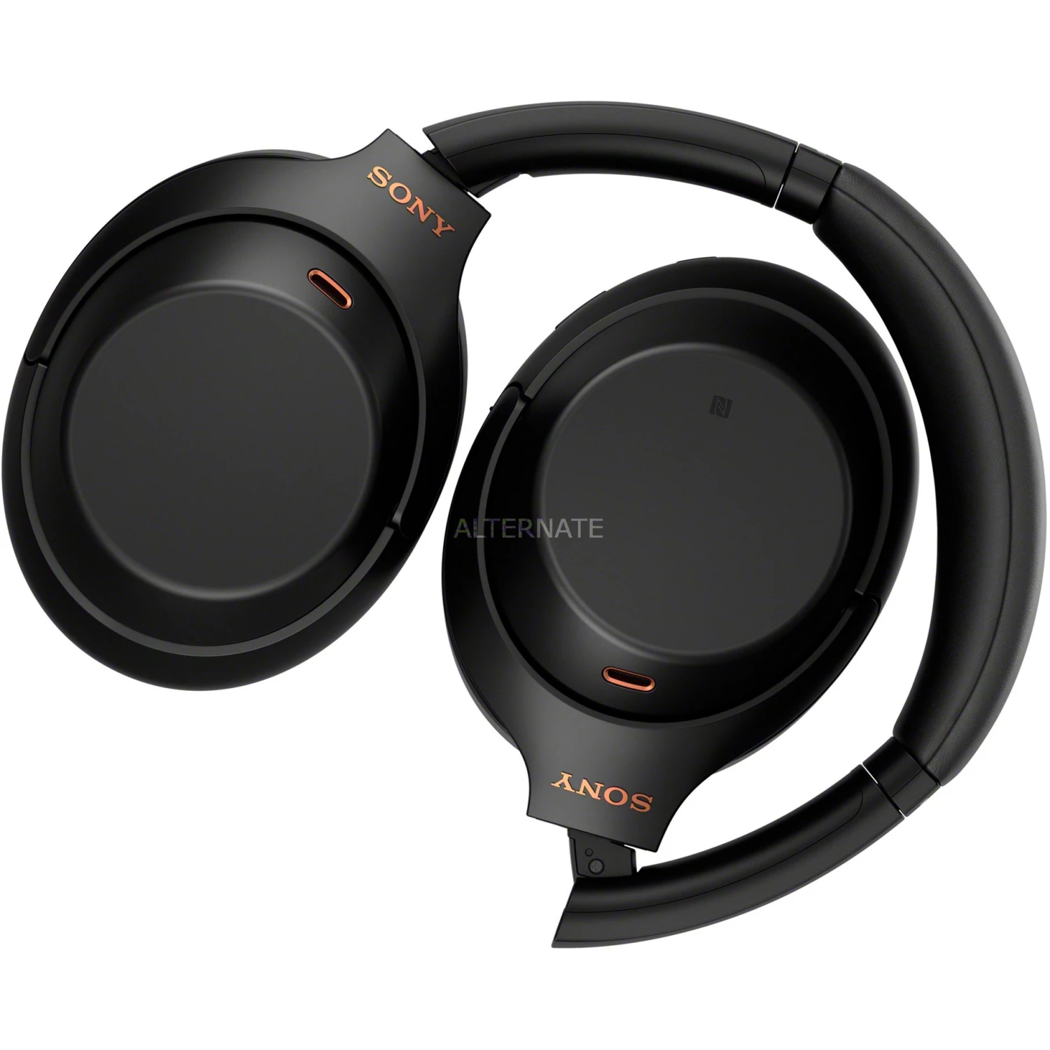 Kopfhörer Sony WH-1000XM4, Headset (schwarz) – Bild 4